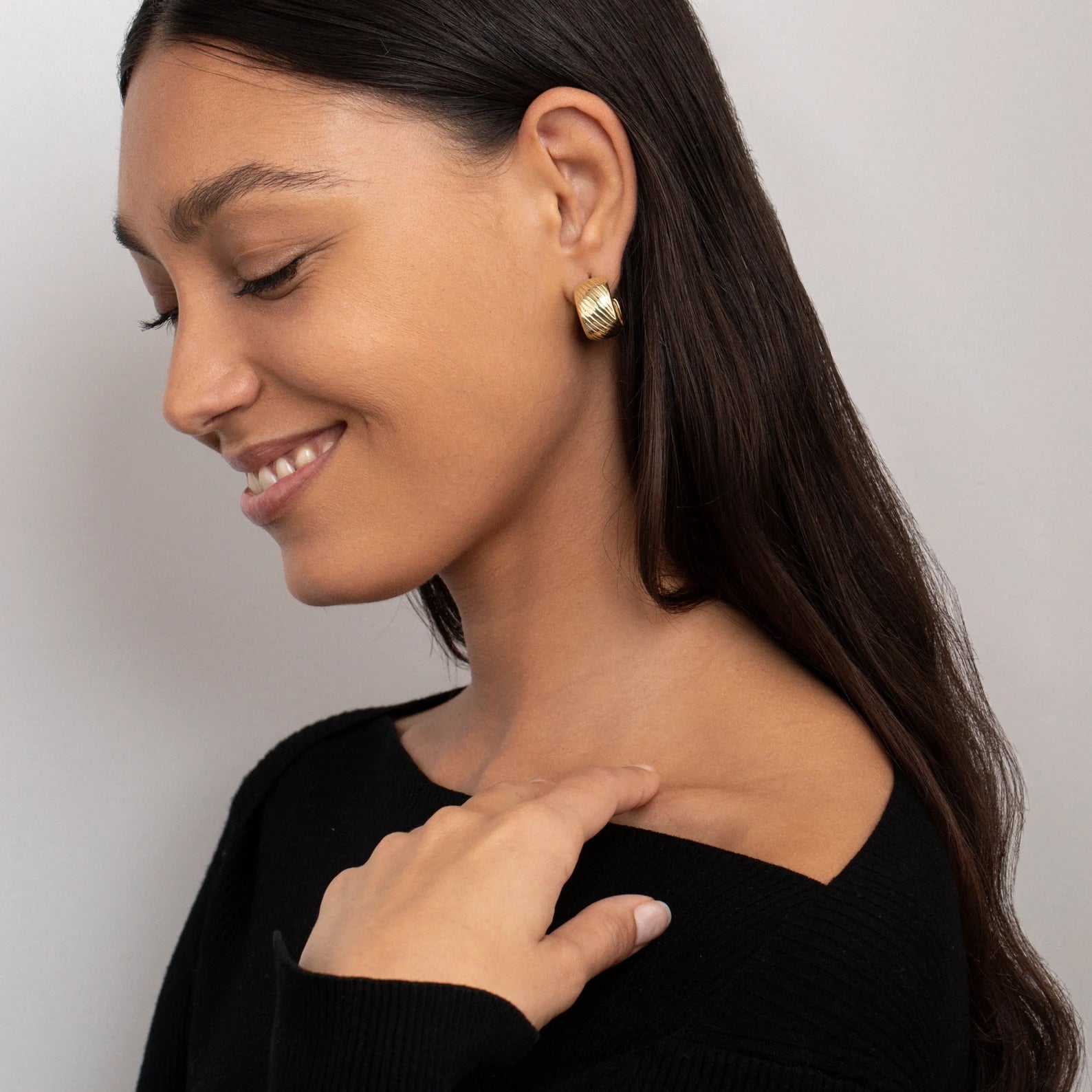 Ridged Hoops