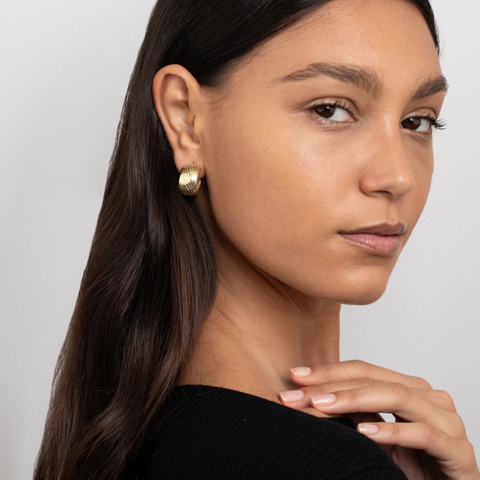 Ridged Hoops