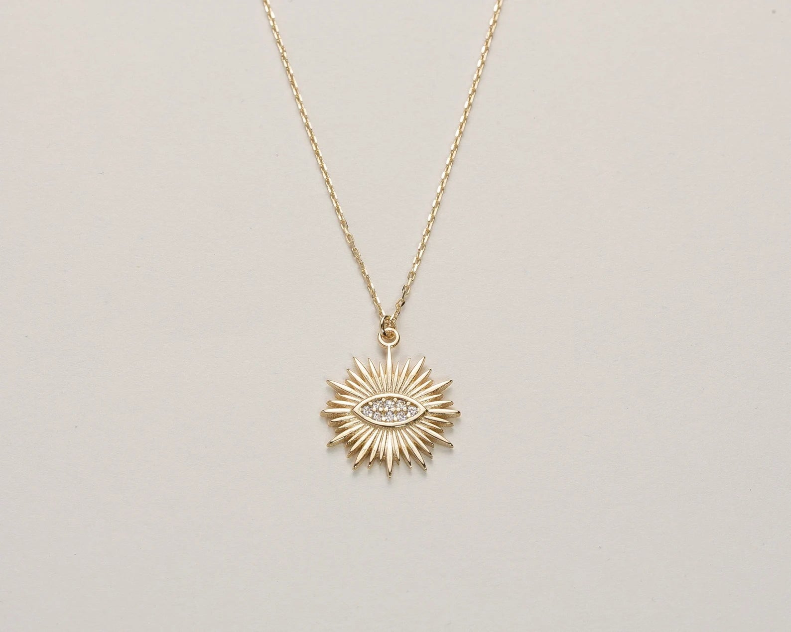 Bright Eye Necklace,