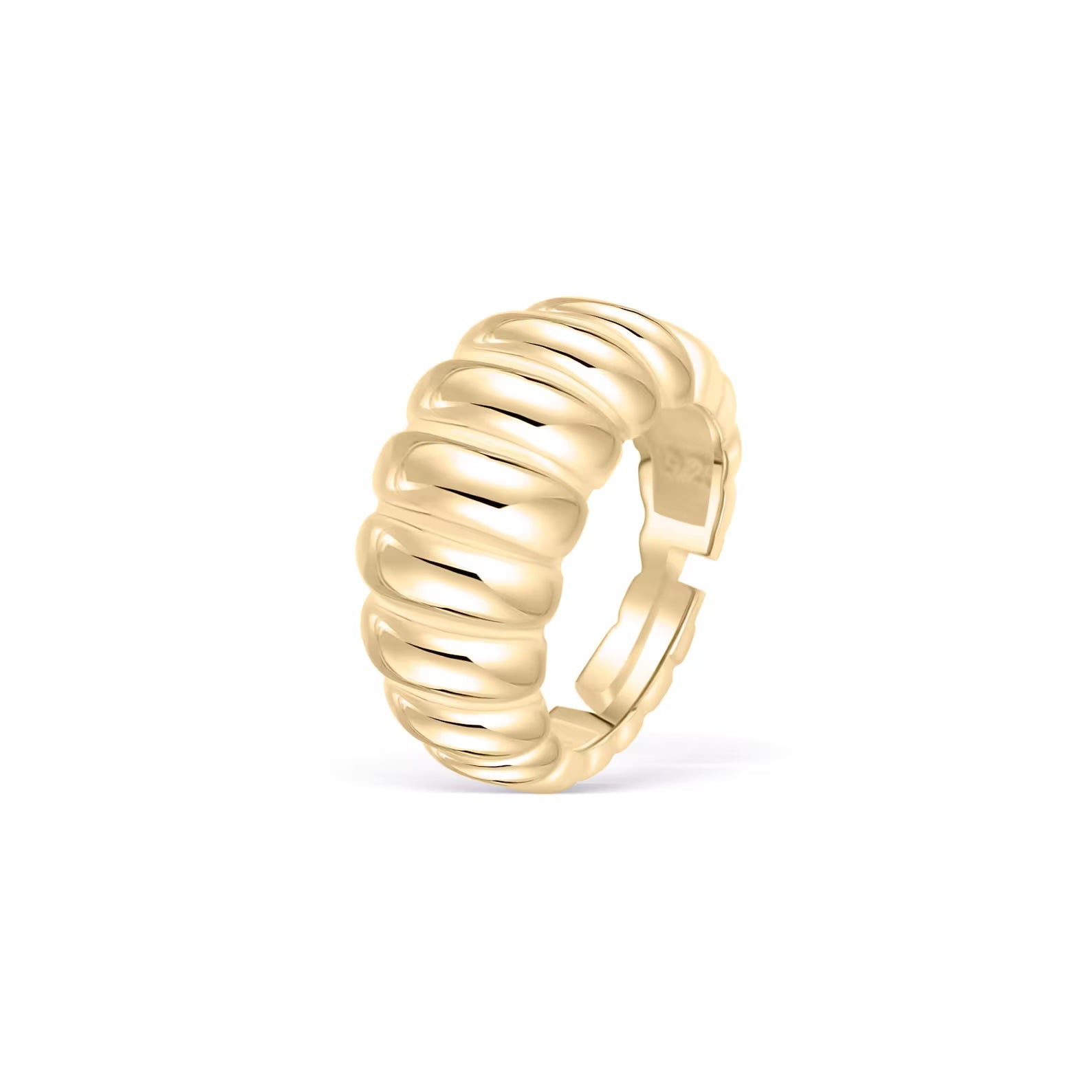 Chunky Croissant Ring
