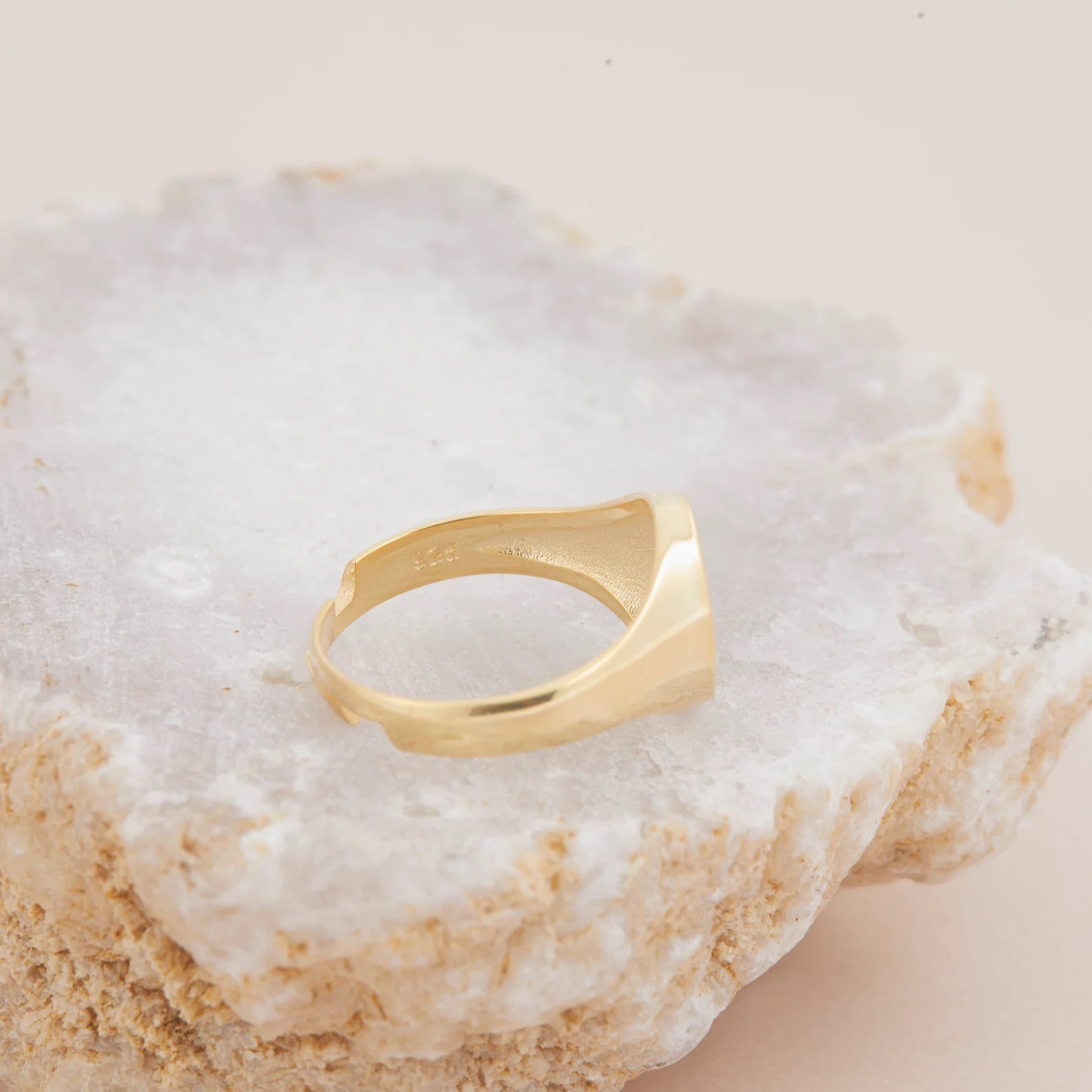 Baguette Signet Ring